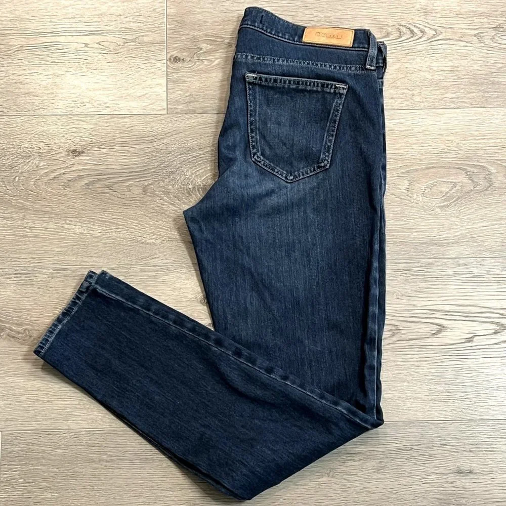 Big‎ Star Jeans Womens 29 Blue Alex Mid Rise Skinny Denim Stretch Comfort 33x31